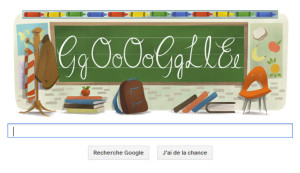 google doodle rentrée scolaire 2013