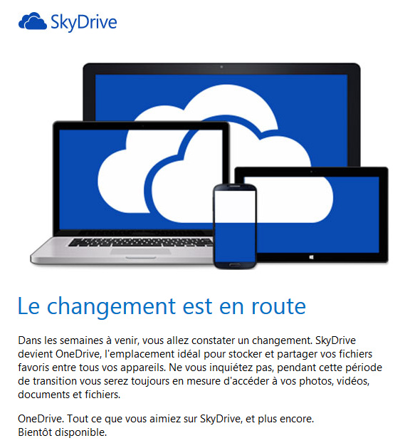 Mail Onedrive